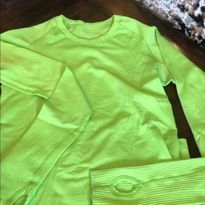 Lululemon Swiftly tech long sleeved shirt